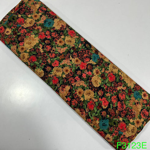 Printed Crepe Fabric-F3123